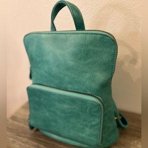 Joy Susan Julia Mini Backpack Purse in Turquoise